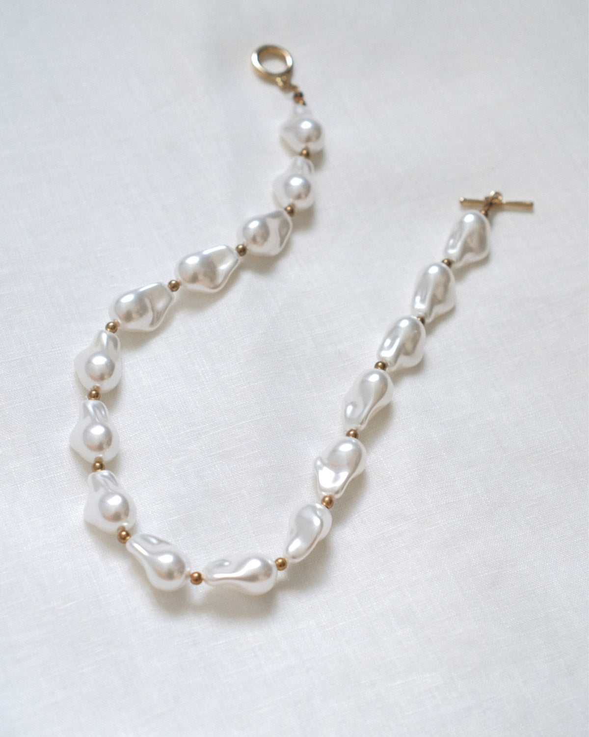 Chiara Baroque Pearl Necklace