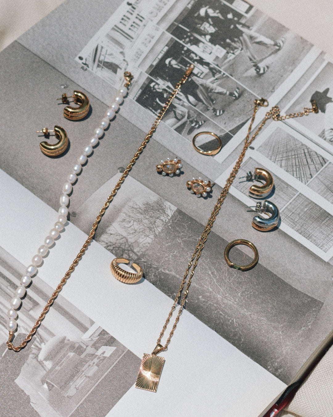 Klara Gold Hoop Earrings