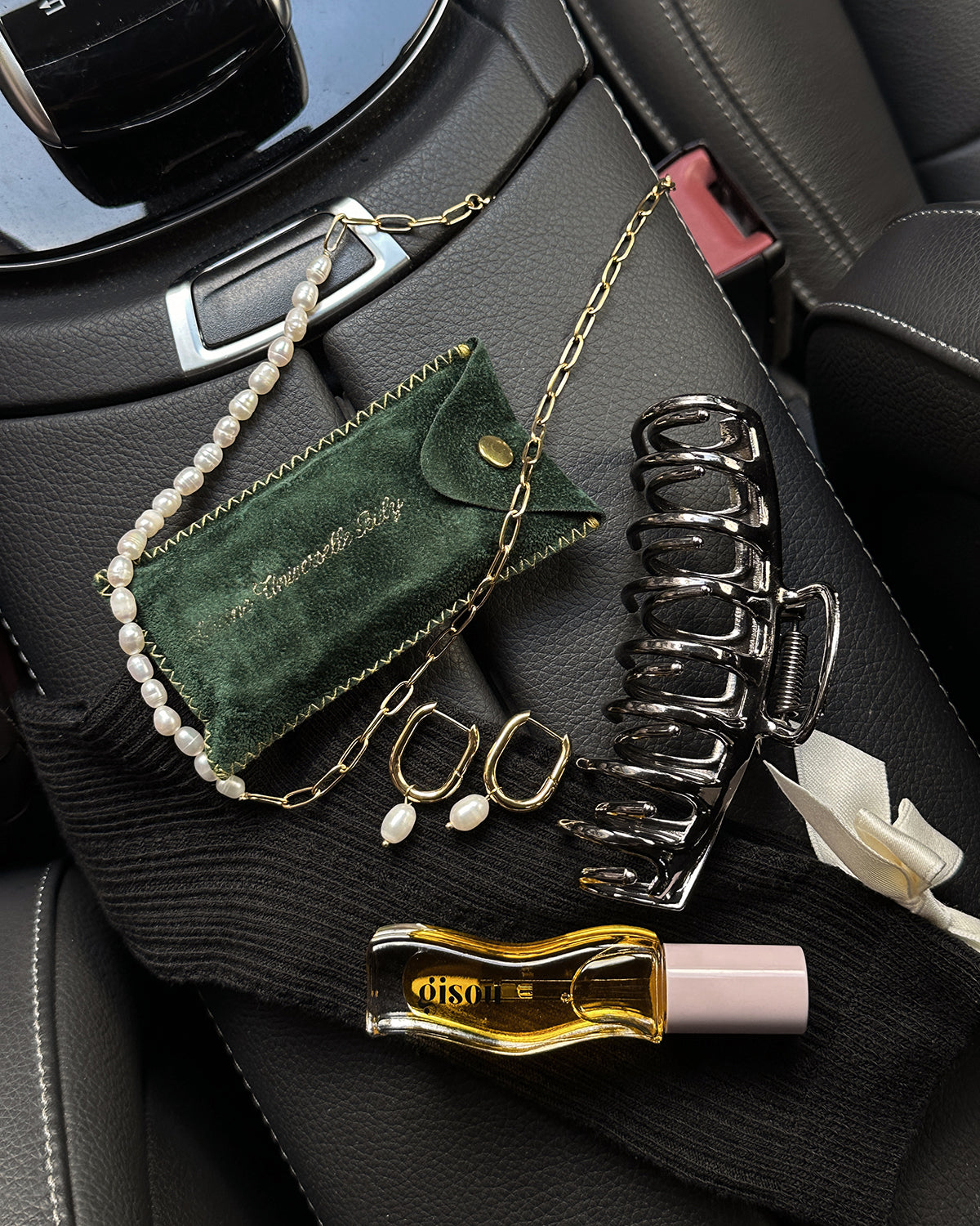 Lyla Freshwater Pearl Paperclip Necklace